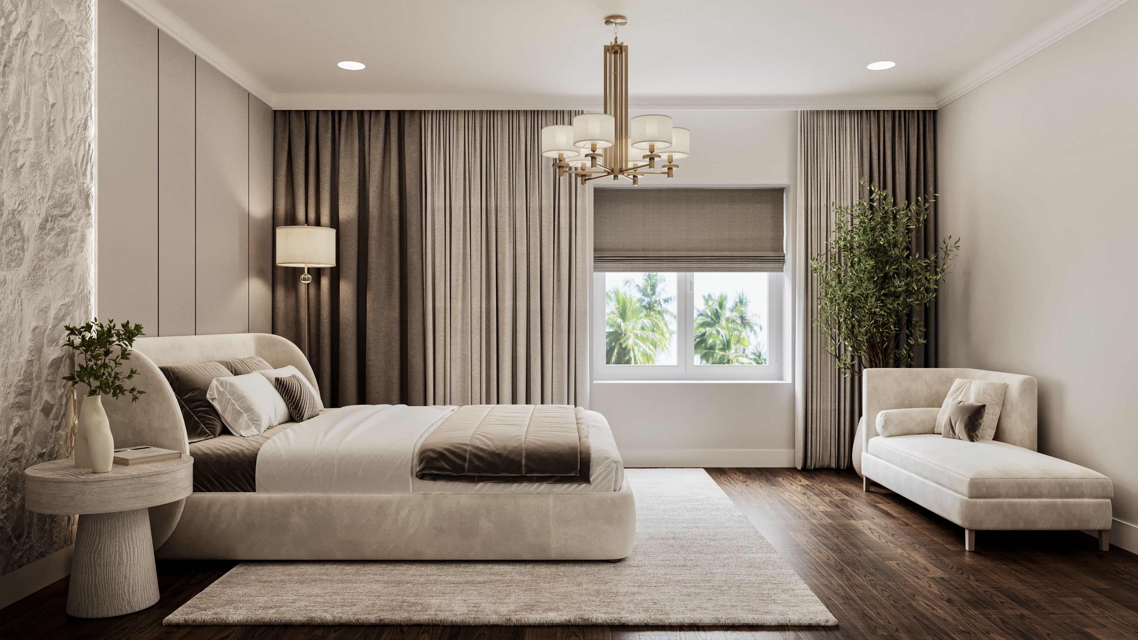 Glendale Residence, Bedroom